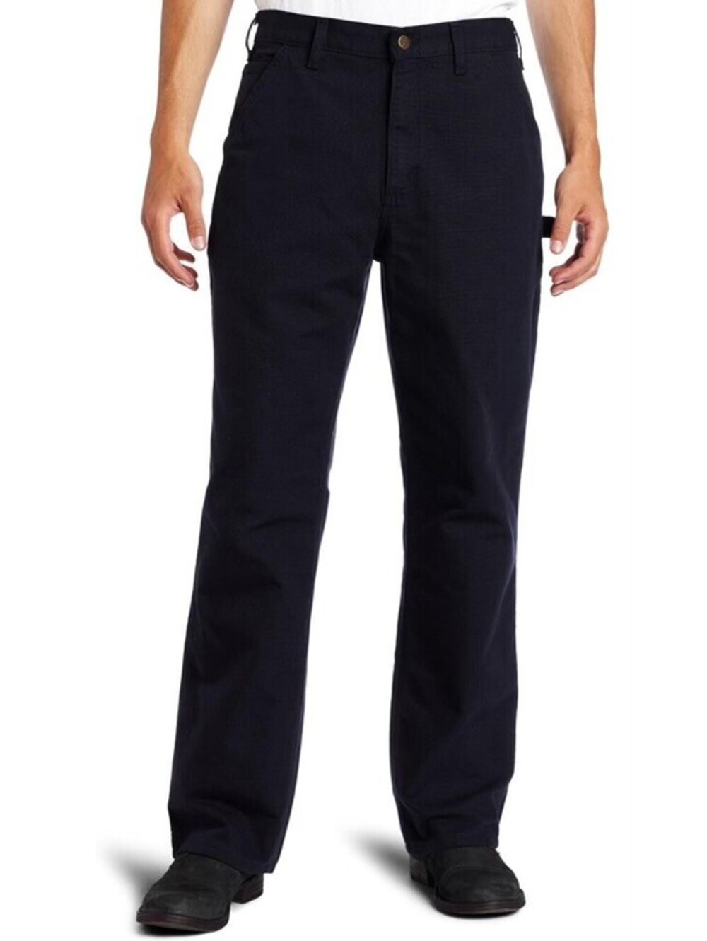 Carhartt BN0011-M Loose Fit Washed Duck Utility Work Pant 40x30 Midnight NWT